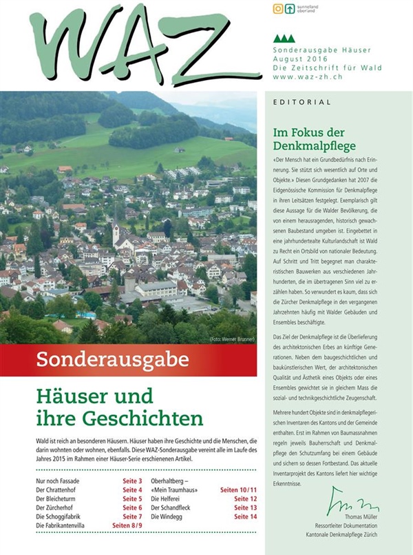 WAZ Sonderausgabe Häuser August 2016