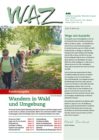 WAZ Sonderausgabe Wanderungen Juni 2018